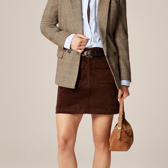 J. Crew Dresses & Skirts - J crew French press Patch-pocket mini skirt in corduroy